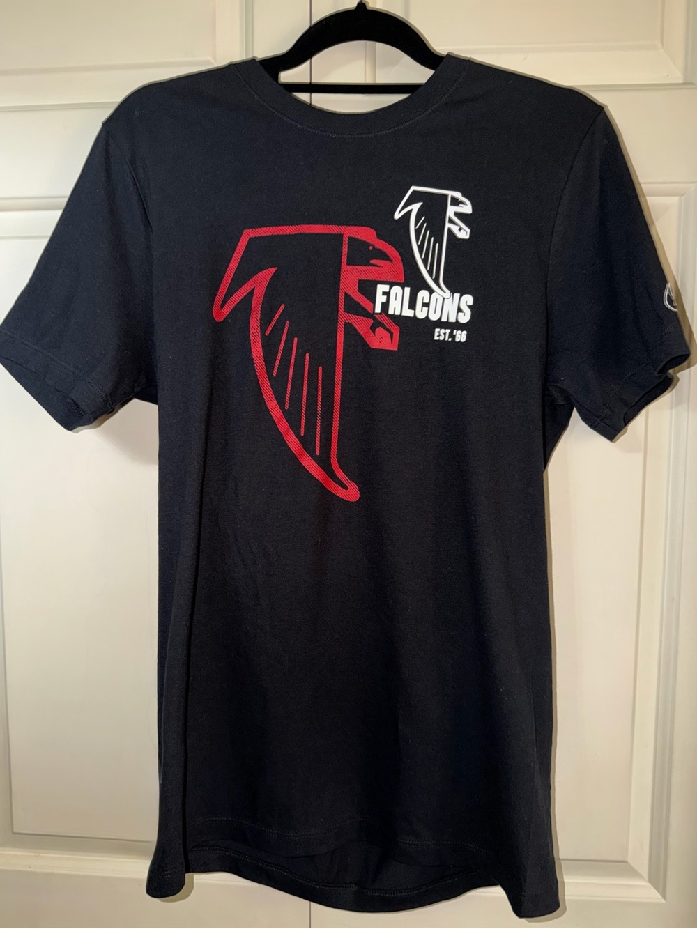 Falcons Graphic Tee - Black and Red